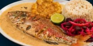 Pargo en Salsa de Coco