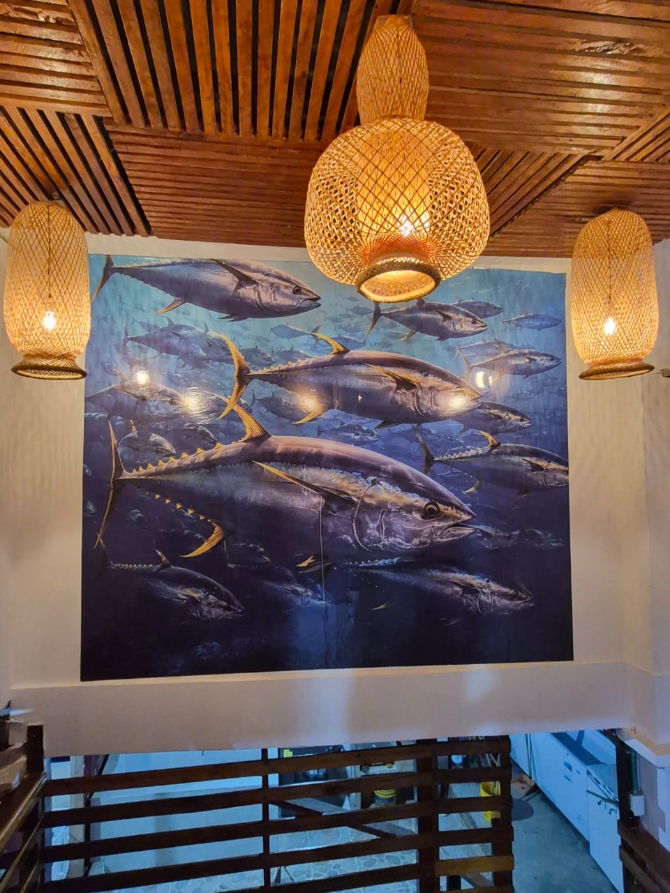 Mural de peces Salvamar